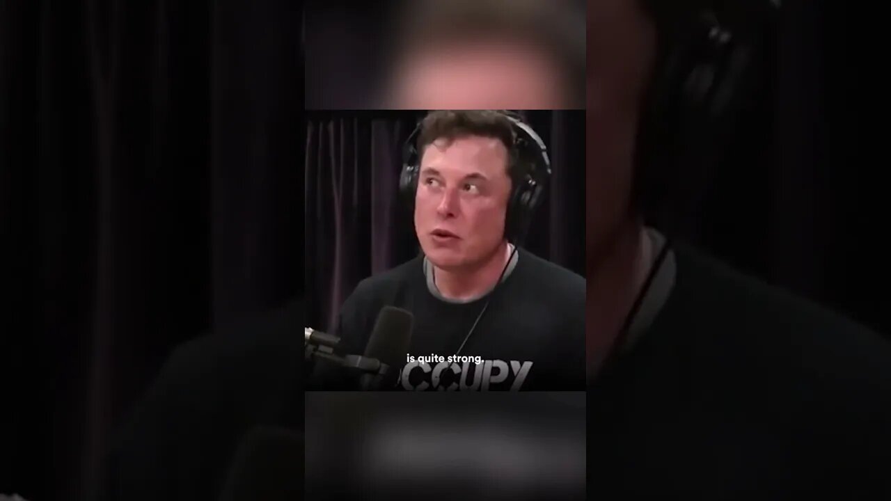 Elon Musk on the Joe Rogan podcast