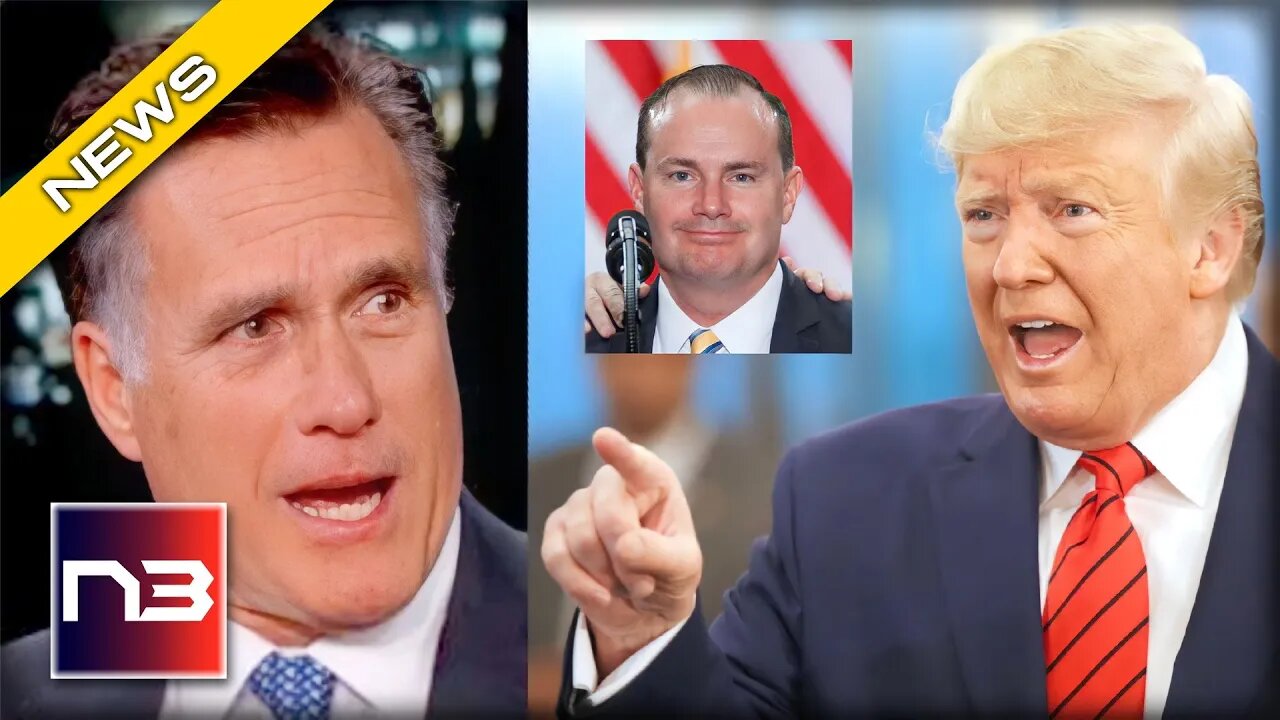 Trump Accuses Romney of Abuse After He Was CAUGHT Doing Something UNFORGIVABLE To Senator Mike Lee