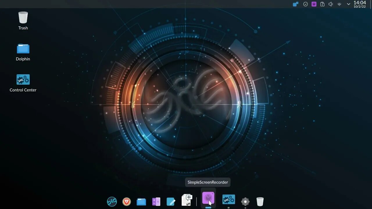 Science is cool - Big Linux OS after installing in HP15