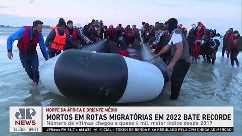 Mortes em rotas migratórias batem recorde em 2022, segundo levantamento