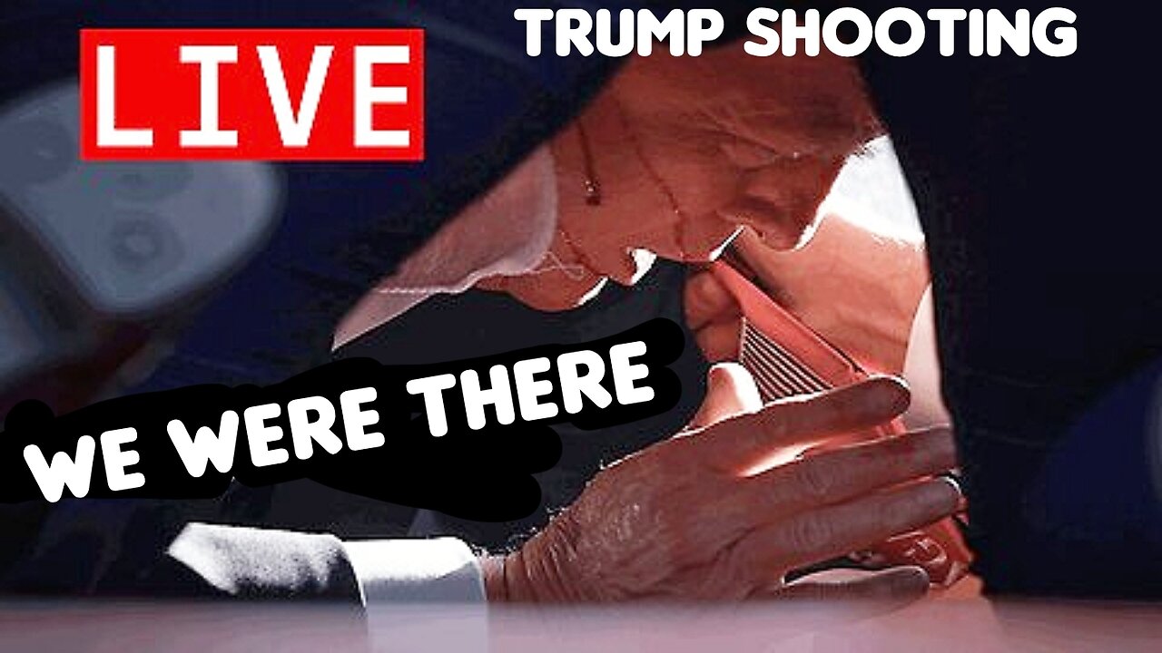 'Trump' Shooter Eyewitness "We Were All Inside The Rally & Saw Everything When 'Trump' Was Shot"