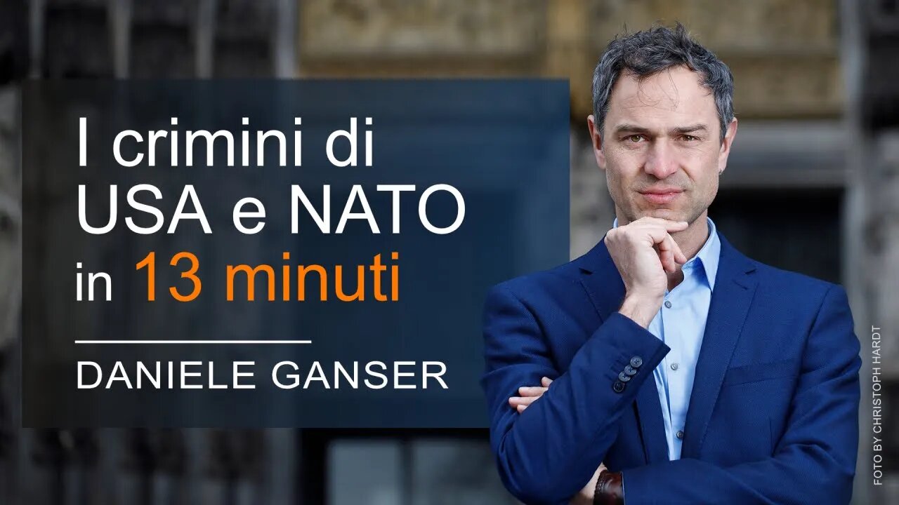 Daniele Ganser: i crimini di USA e NATO in 13minuti