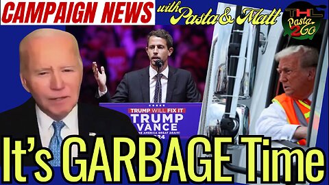 Campaign News Update with Pasta & Matt | Biden's 'Garbage' response BACKFIRES!