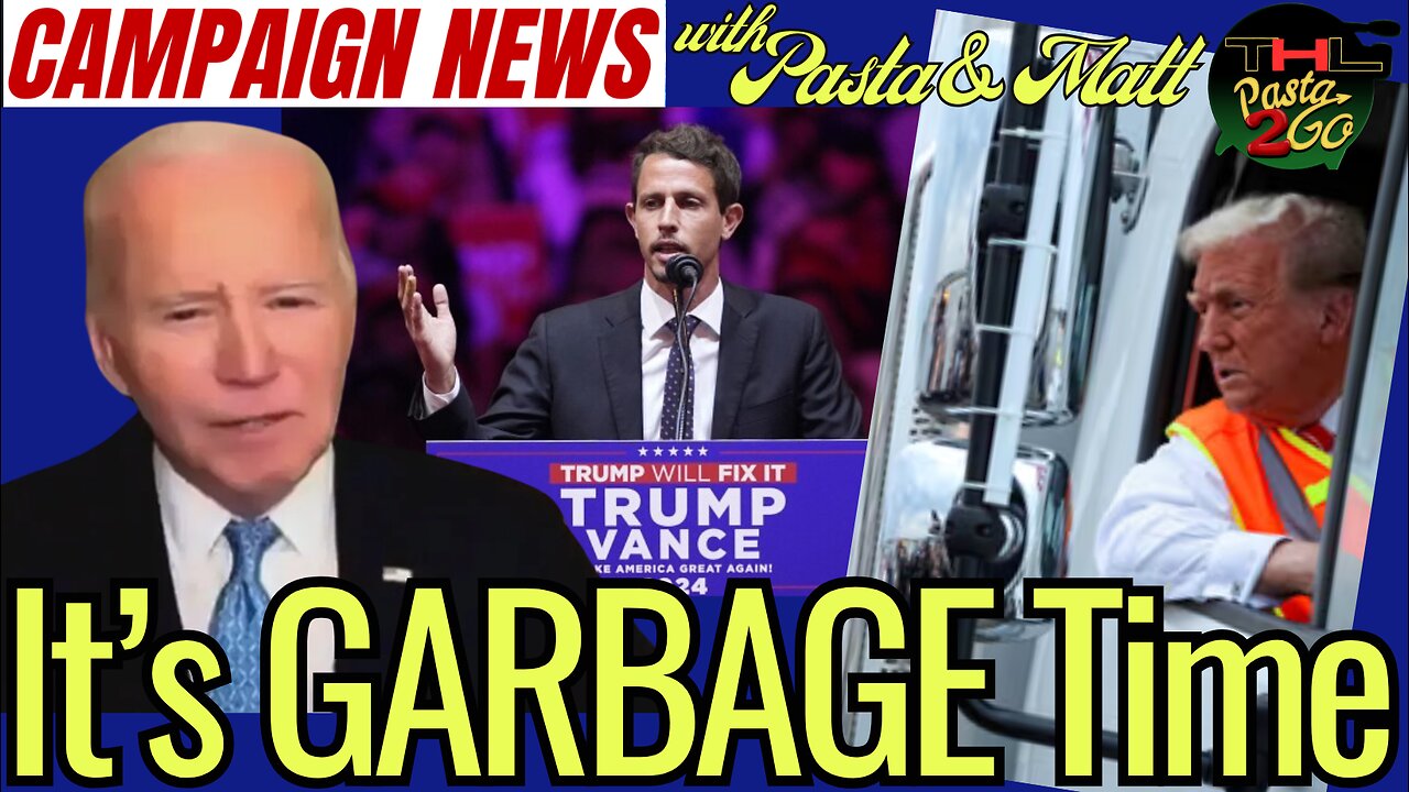 Campaign News Update with Pasta & Matt | Biden's 'Garbage' response BACKFIRES!