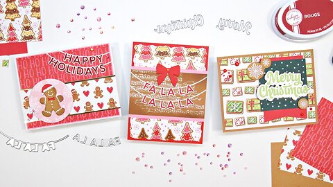 Scrapbook.com | Gingerbread Paper and Rub-On Transfers