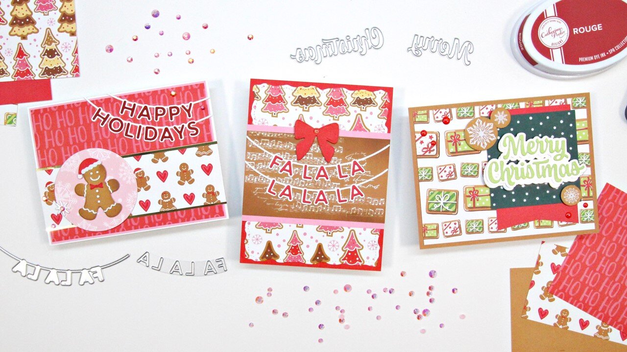 Scrapbook.com | Gingerbread Paper and Rub-On Transfers