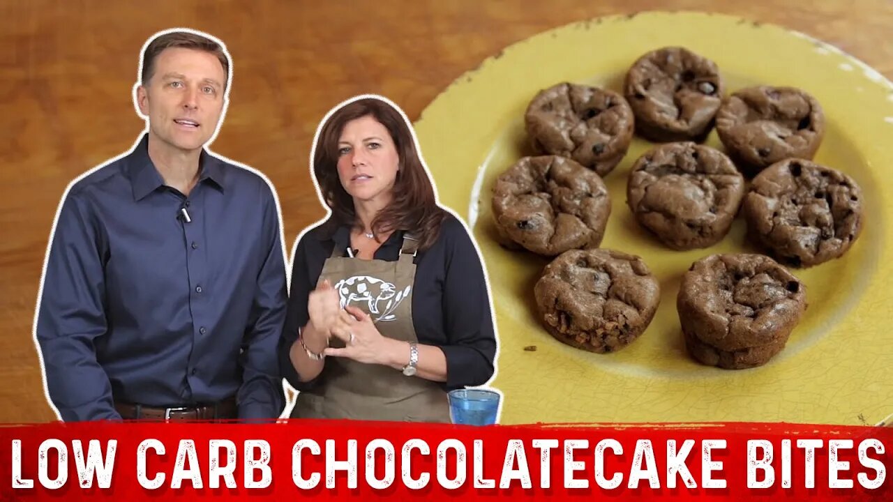 Low Carb Chocolate Lava Cake Bites Recipe – Dr. Berg