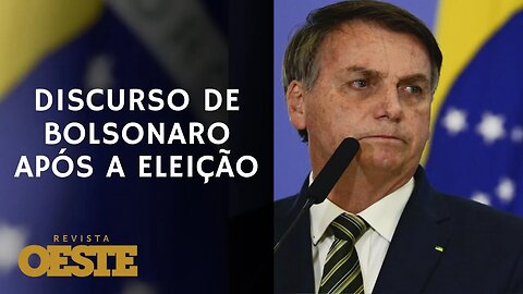 Presidente Jair Bolsonaro fala pela primeira vez após eleição: 'Cumprirei a Constituição'