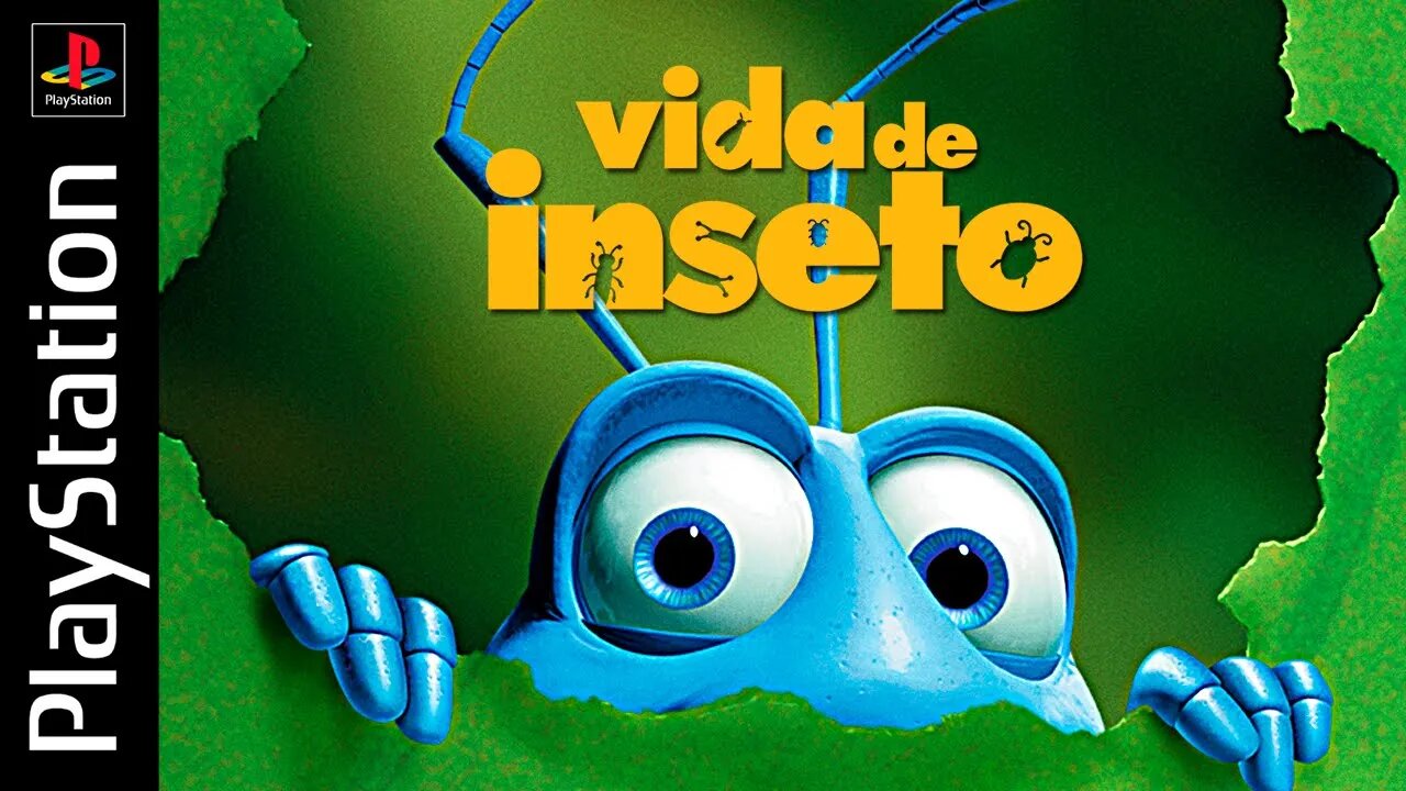 A BUG'S LIFE (PS1/PC/N64/PS3/PSP) - Gameplay do início do jogo Vida de Inseto! (PT-BR)