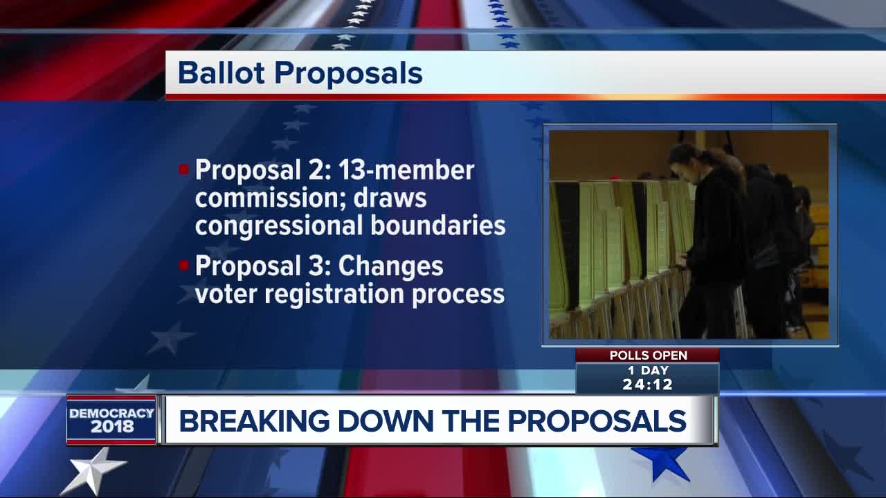 Breaking down Michigan's three ballot proposals