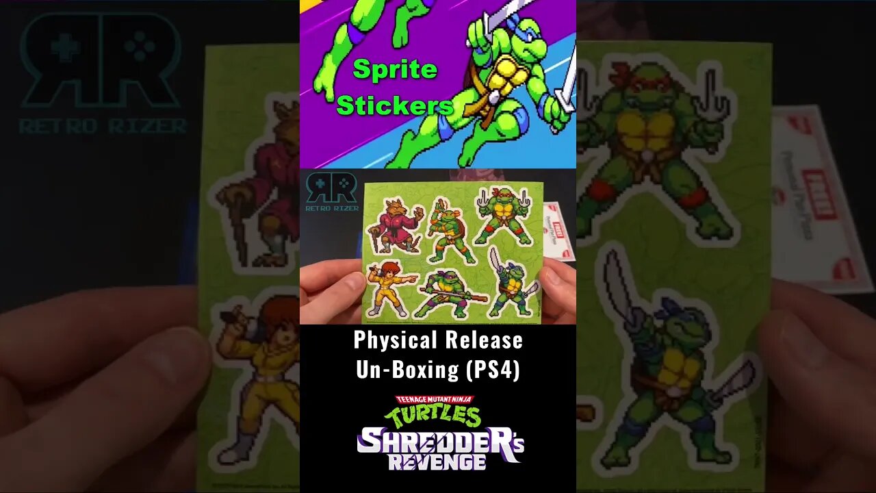 TMNT Shredder’s Revenge Un-Boxing (PS4)