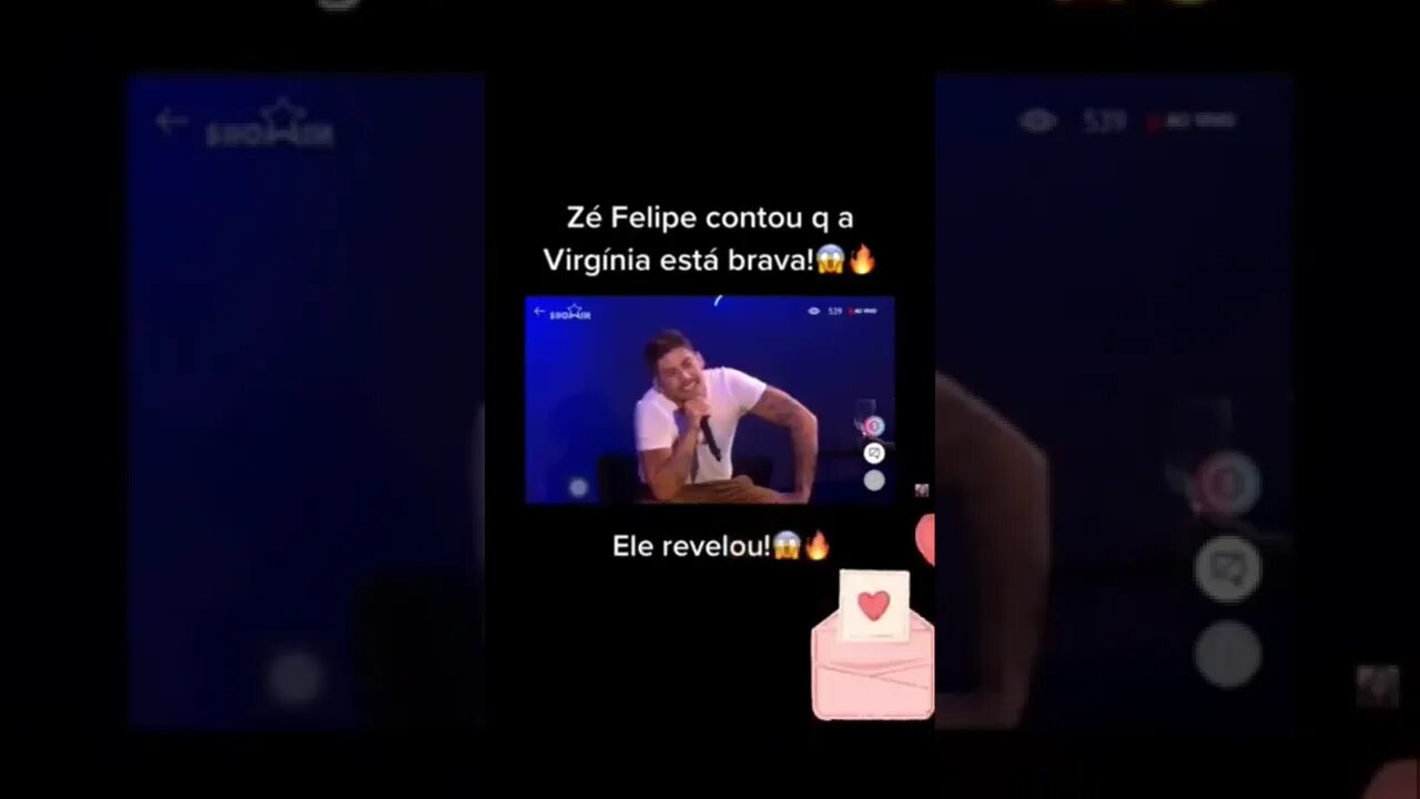 E TEM GENTE QUE NÃO AMA A VIRGÍNIA E O ZÉ FELIPE 😍
