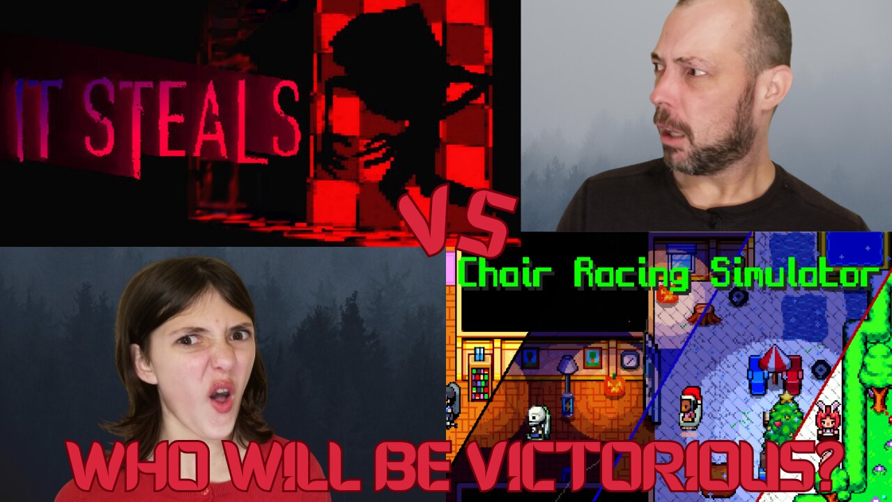 It Steals vs Chair Racing Simulator Halloween