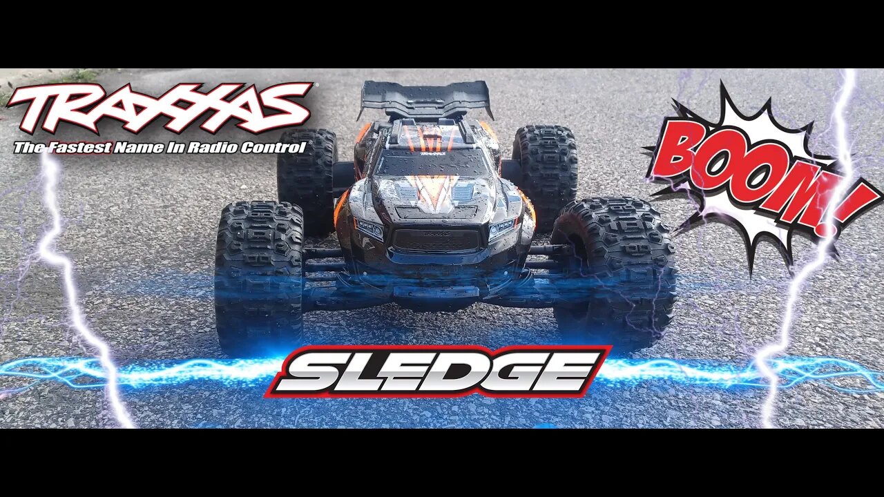 Traxxas Sledge 6S First Run