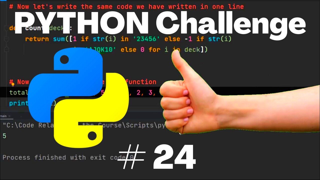 Python Challenge No - 24