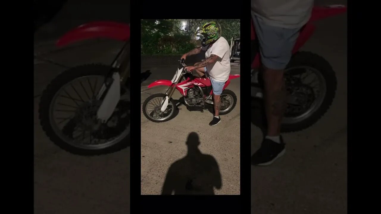 KICK STARTING A HONDA CRF150