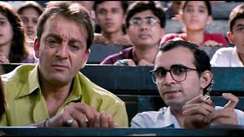 Munna Bhai and Circuit From Munna Bhai MBBS Comedy Scenes