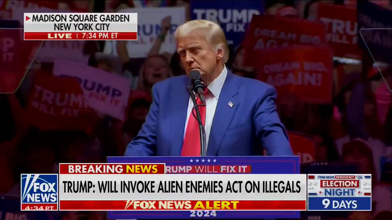 At Fascist Rally, Donald Trump Calls For The Death Penalty For Illegal Immigrants Who Murder