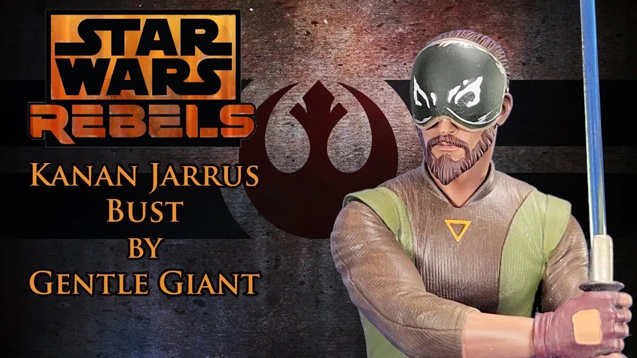 Star Wars Kanan Jarrus bust by Gentle Giant