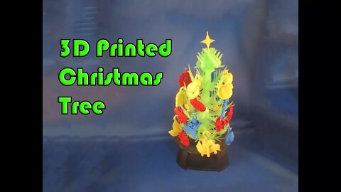 3D Printing a Christ Themed Christmas Tree