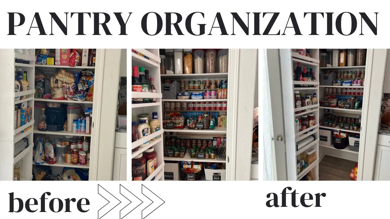 Pantry Organization Ideas | REUSED CHIP BOX | ADDING EXTRA SHELVES