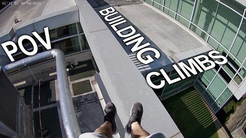 POV Parkour | Building Climbs - Action Camera Review