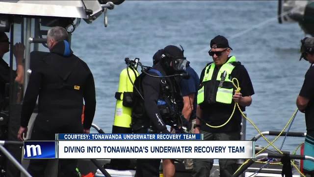 Diving into Tonawanda's Underwater Recovery Team