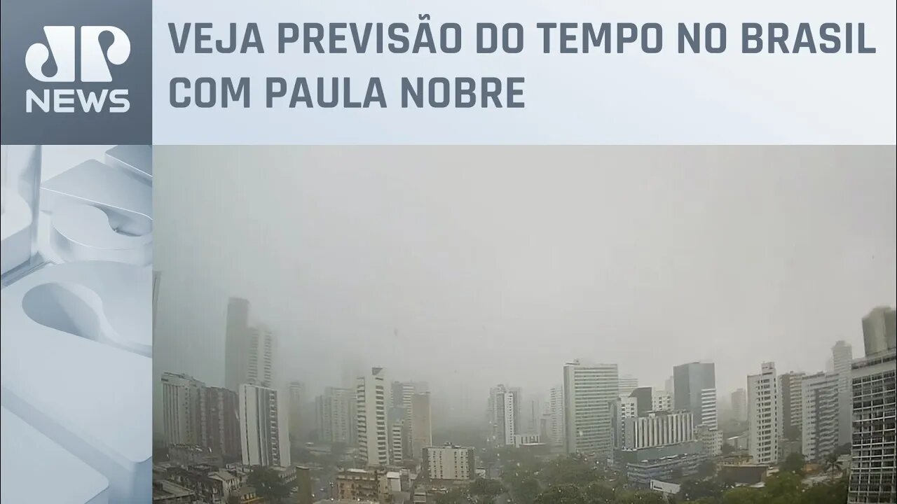 Confira os alertas de forte chuva para esta quinta-feira (27)