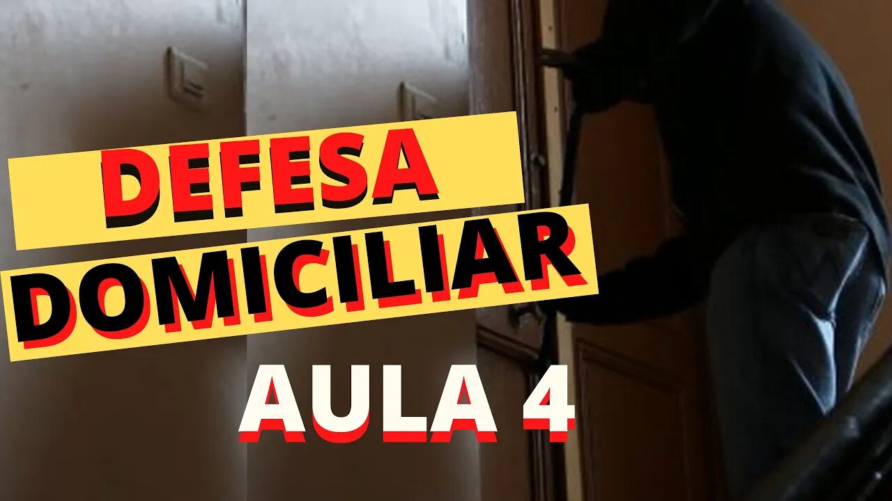 Defesa domiciliar (home defense) - Zona de transição 2 - Paredes externas, portas, janelas, etc.