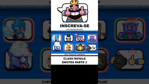 EMOTES CLASH ROYALE PARTE 3