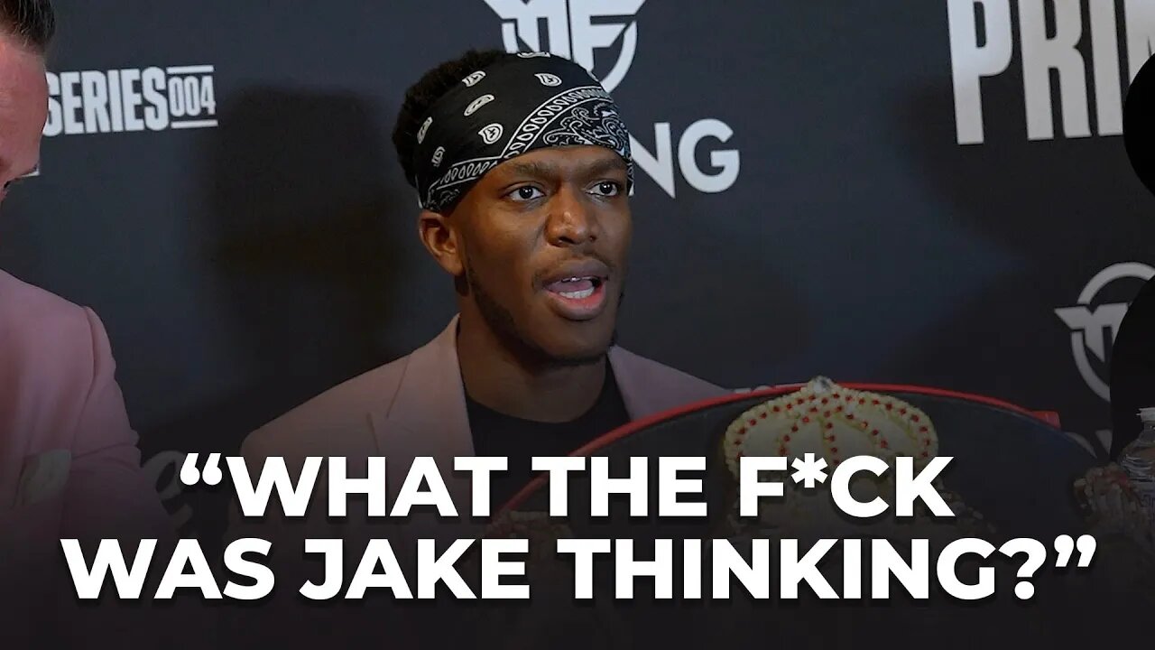 KSI: "I'm Better Than Jake Paul!" | Full Post Fight Press Conference