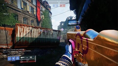Destiny 2 - When its all red dots vs a scout