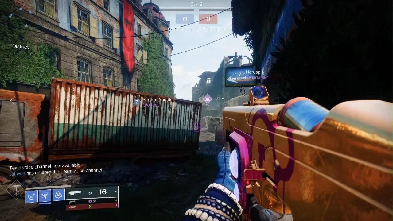 Destiny 2 - When its all red dots vs a scout