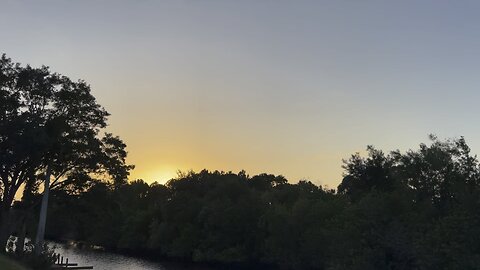 Sunset at home in Florida June 20 2024