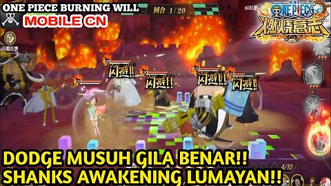 GILA AWAKENING SHANKS MASIH BERASA PEDAS KE CHAR GUA!! PVP One Piece Burning Will Mobile