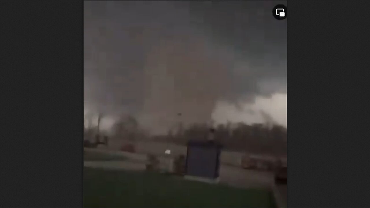 Tornado On The Ground In Ohio