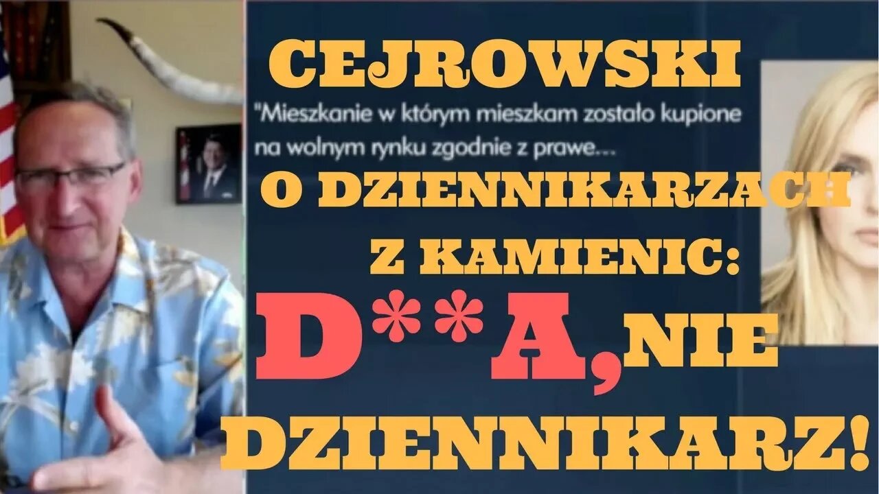 Cejrowski OSTRO o dziennikarzach z kamienic