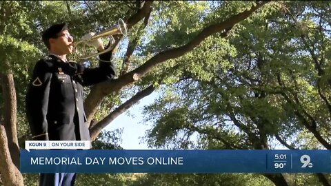 Memorial Day remembrances move online