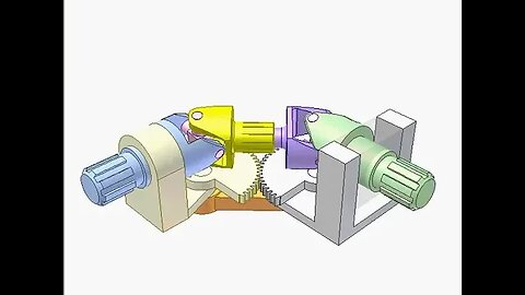 2428 Study of double Cardan universal joint 2b