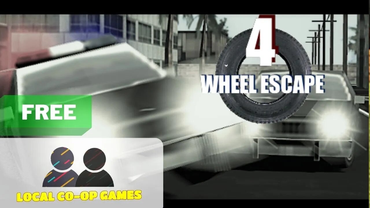 4 Wheel Escape Multiplayer [Free Game] - How to Play Splitscreen [Gameplay]