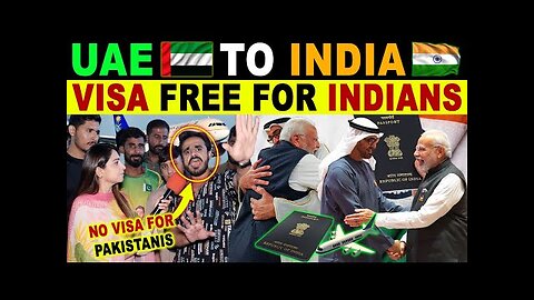 UAE DID NOW VISA ON ARRIVAL FOR INDIANS | PAK CRYING REACTION