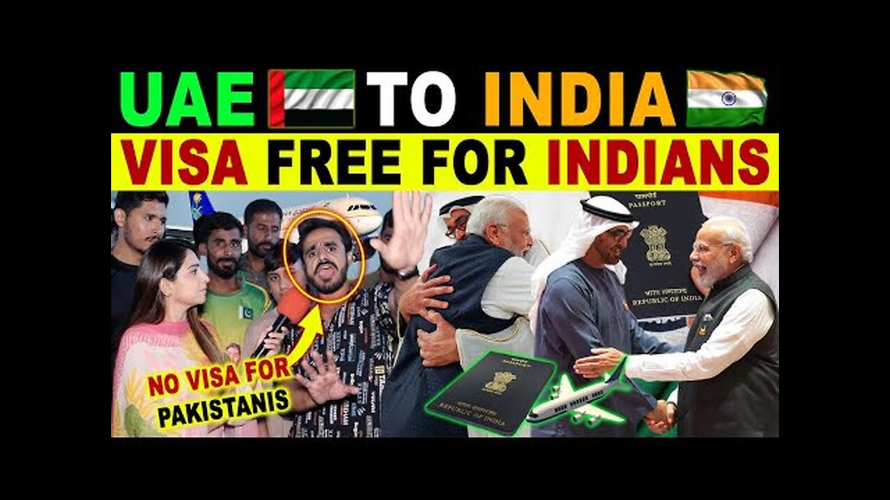 UAE DID NOW VISA ON ARRIVAL FOR INDIANS | PAK CRYING REACTION