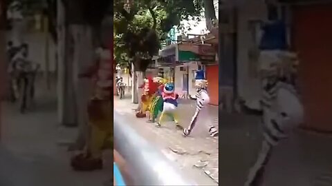 SUPER PULOS NINJAS DO FOFÃO, O MÁSKARA, PATATI E BEN10 DANÇANDO NA CARRETA DA ALEGRIA FURACÃO