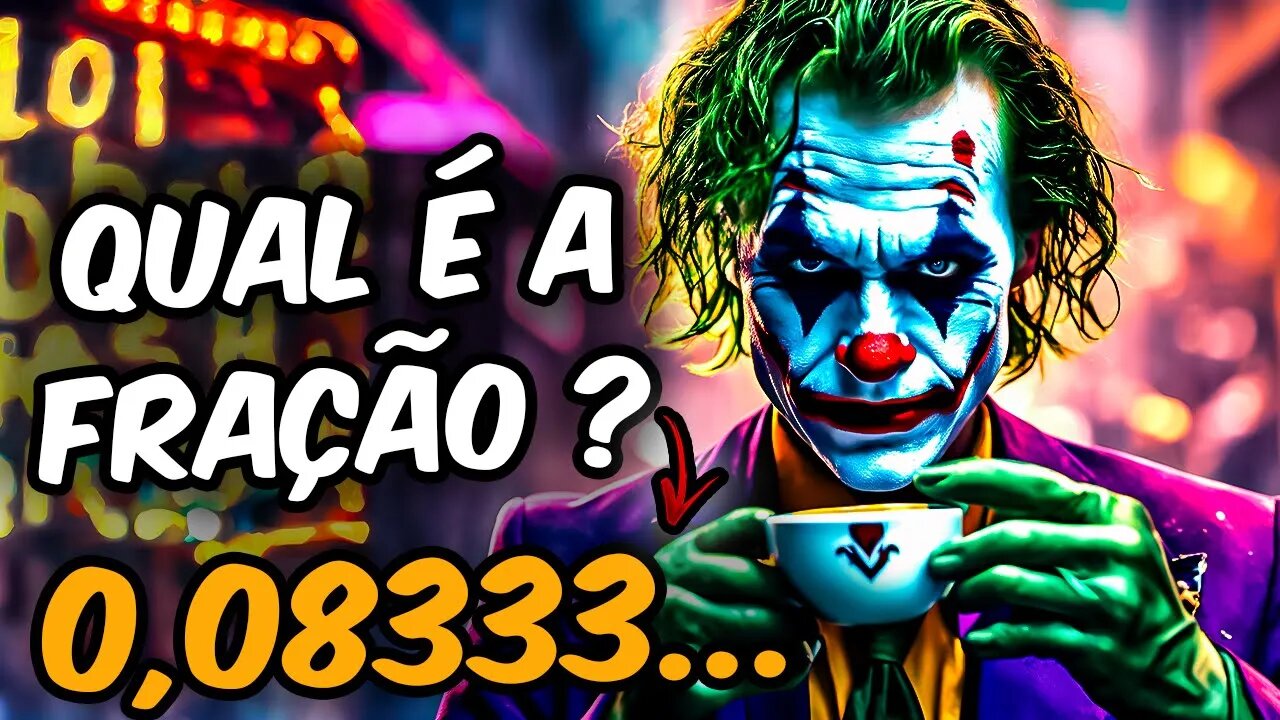 NÃO VALE CALCULADORA : 0.083333... é o mesmo que ... ❓| FRAÇÃO GERATRIZ | MATEMATICA BÁSICA