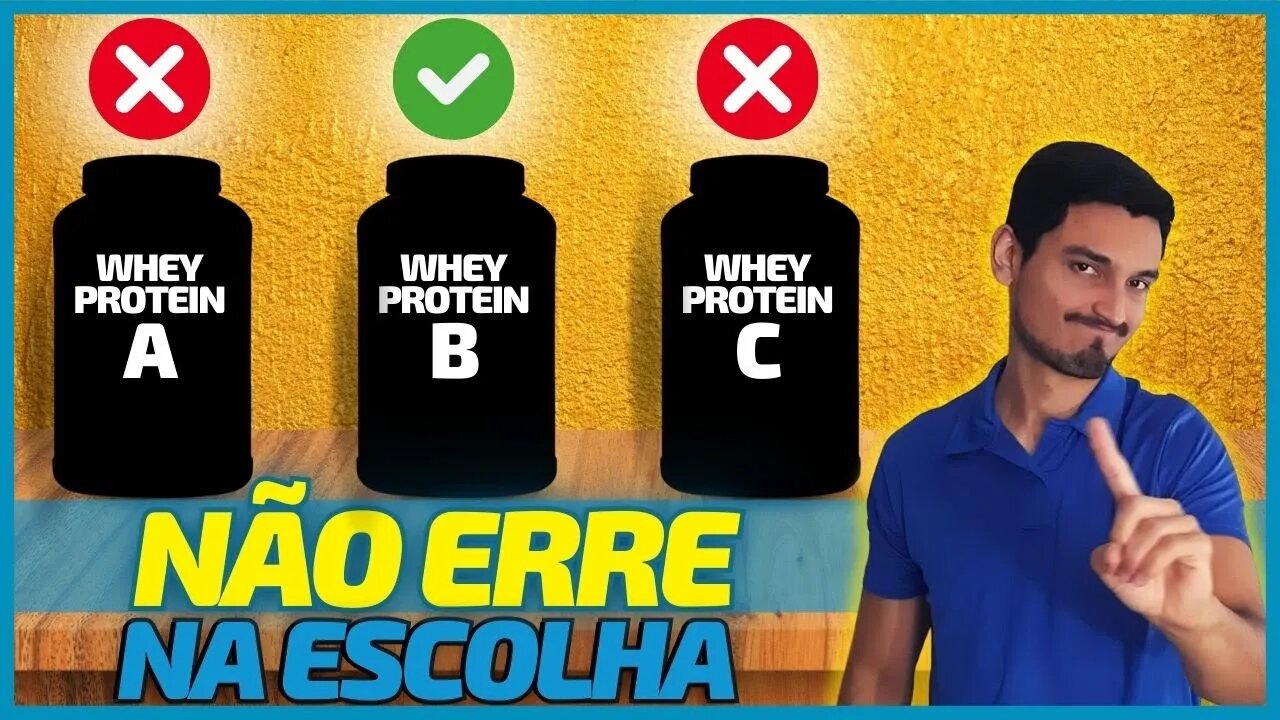 APRENDA a Comprar um WHEY Protein✅ Top 10 Dicas de Como ESCOLHER o MELHOR Whey Protein💪Guia Completo