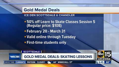 Gold Medal Deals: Ice Den in Scottsdale and Chandler