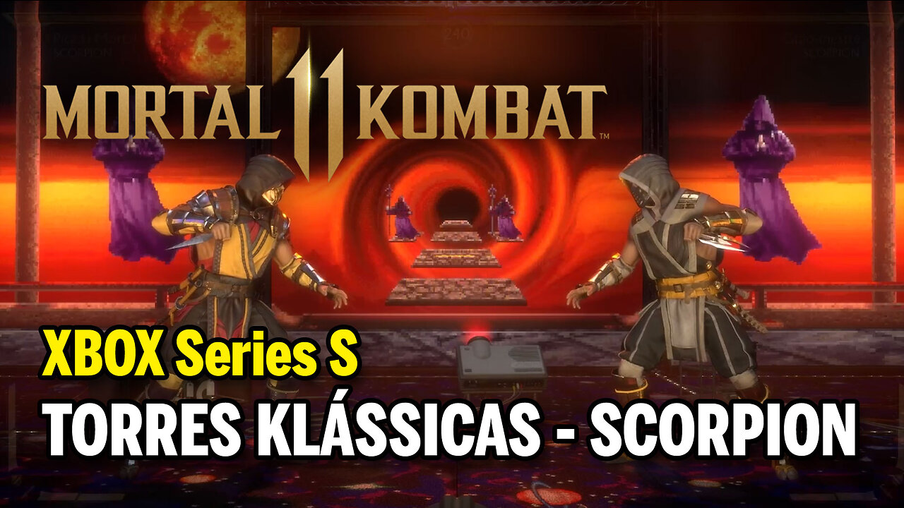 MORTAL KOMBAT 11 (XBOX Series S) - Torres Klássicas - Scorpion