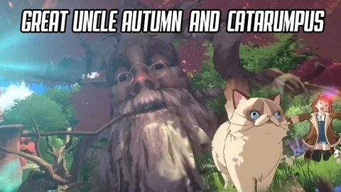 #ninokuni Game Clip3: Helping Great Uncle Autumn and acquiring Catarumpus