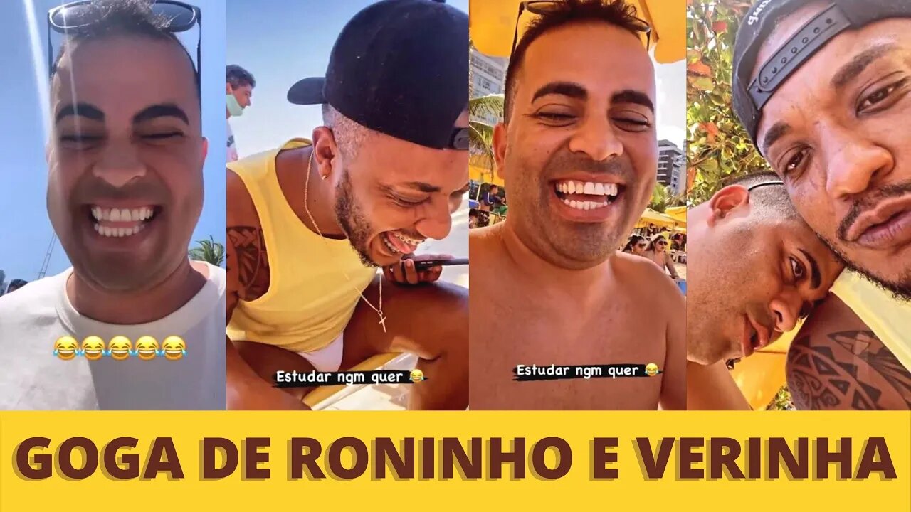 RESENHA Grande de RONINHO E VERINHA Na Praia de Boa Viagem em RECIFE