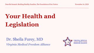 Your Health and Legislation with Dr. Sheila Furey, MD